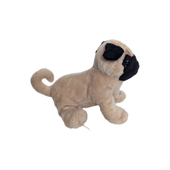 Webkinz Ganz Beige Pug Puppy Dog Plush Stuffed Animal Plush Soft Toy Small - Picture 4 of 8